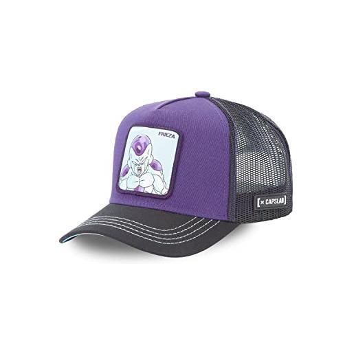 Capslab frieza dragon ball z purple black trucker cap - one-size