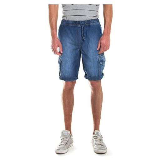 Carrera jeans 00629t_1003a, pantaloncini uomo, blu (stone washed), 52 (taglia produttore: l)