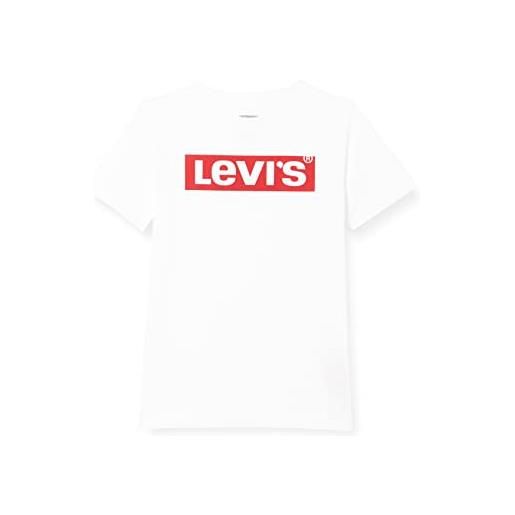 Levi's lvb short sleeve graphic tee shirt bambini e ragazzi, estate blue, 8 anni