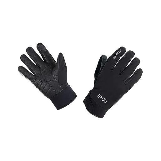 GORE WEAR c5 gore-tex thermo gloves, guanti unisex - adulto, giallo neon nero, 8