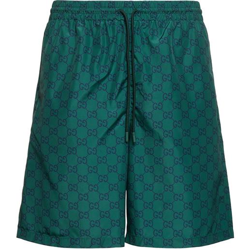 GUCCI gg nylon swim shorts