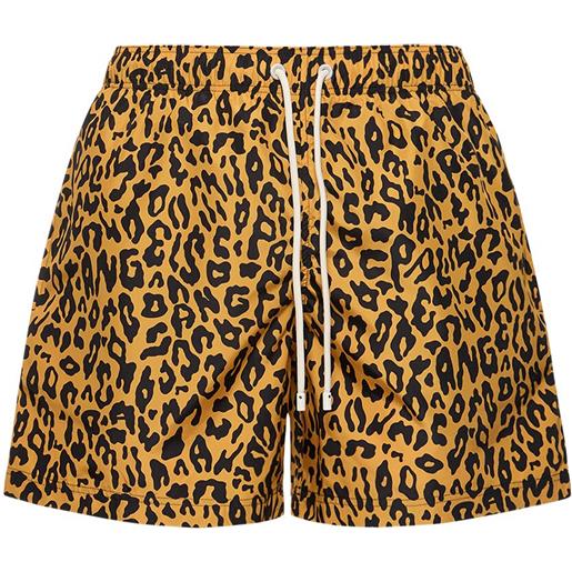 PALM ANGELS shorts mare cheetah in techno