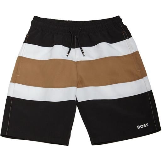 BOSS shorts mare in nylon con logo