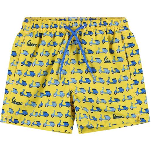 MC2 SAINT BARTH shorts mare vespa in nylon stampato