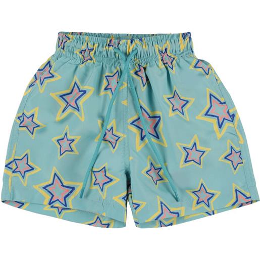 WEEKEND HOUSE KIDS shorts mare in poliestere riciclato stampato