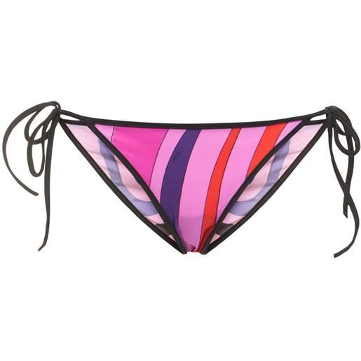 PUCCI slip bikini in lycra stampata