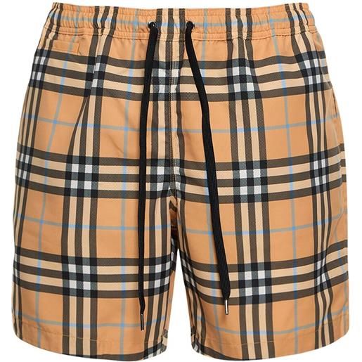 BURBERRY shorts mare martin check