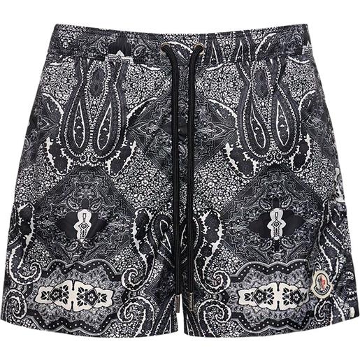 MONCLER shorts mare stampati