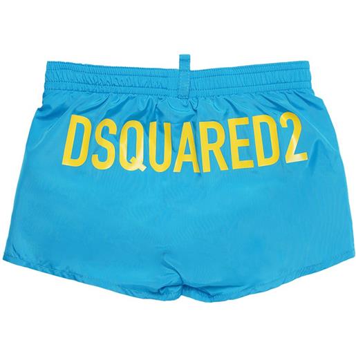DSQUARED2 shorts mare in nylon con logo