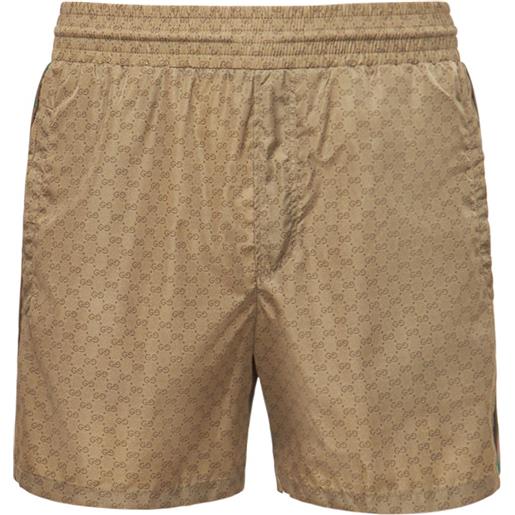 GUCCI shorts mare in nylon gg