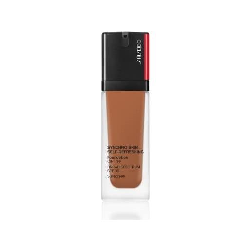 Shiseido synchro skin self refreshing fondotinta liquido, 450 copper, 30 ml