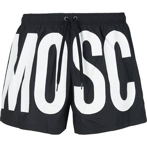 Moschino boxer mare in nylon maxi logo