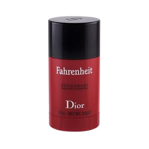 Christian Dior fahrenheit 75 ml in stick deodorante per uomo