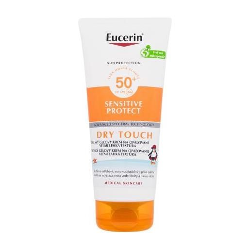 Eucerin sun kids sensitive protect dry touch gel-cream spf50+ protezione solare leggera in gel per pelli sensibili 200 ml