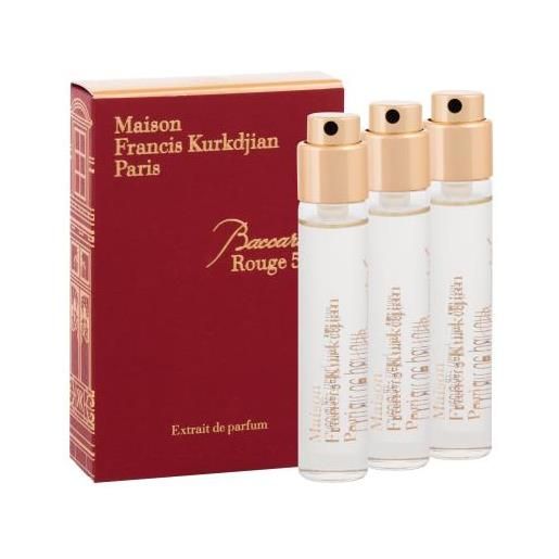 Maison Francis Kurkdjian baccarat rouge 540 3x11 ml parfum ricarica unisex