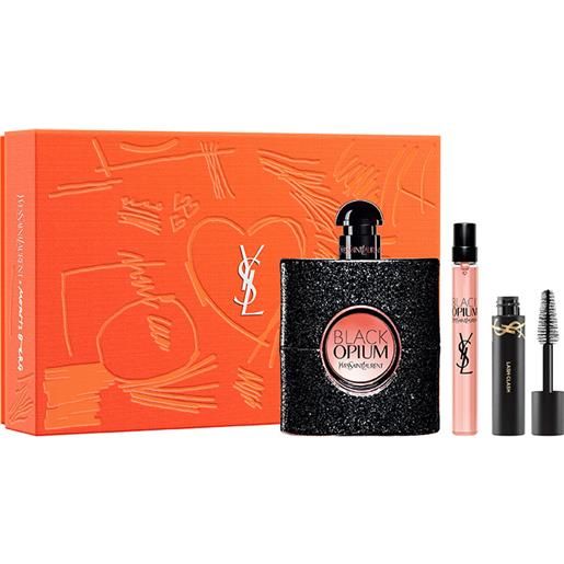 Yves Saint Laurent black opium gift set 90 ml eau de parfum - vaporizzatore
