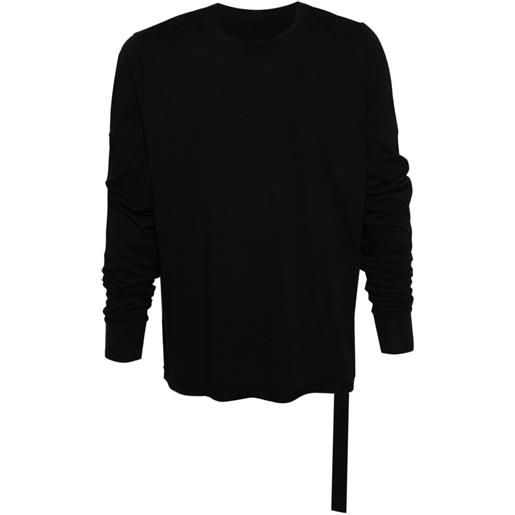 Rick Owens DRKSHDW felpa girocollo - nero