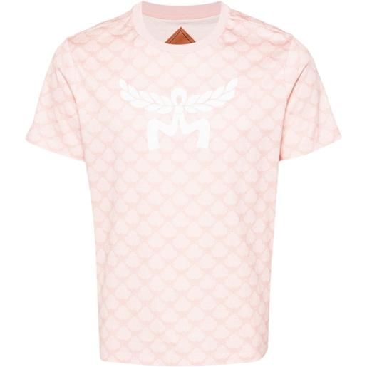 MCM t-shirt con stampa - rosa