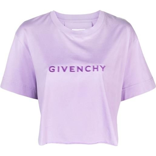 Givenchy t-shirt 4g - viola