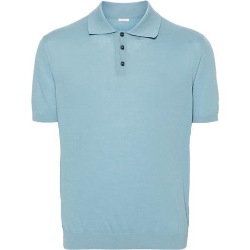 Malo cotton polo shirt - blu