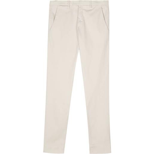 Briglia 1949 slim-cut chino trousers - bianco