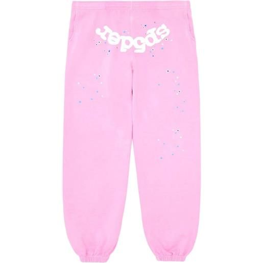 SP5DER pantaloni sportivi og web - rosa