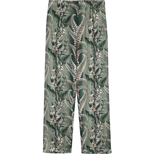 ETRO pantaloni a fiori - verde