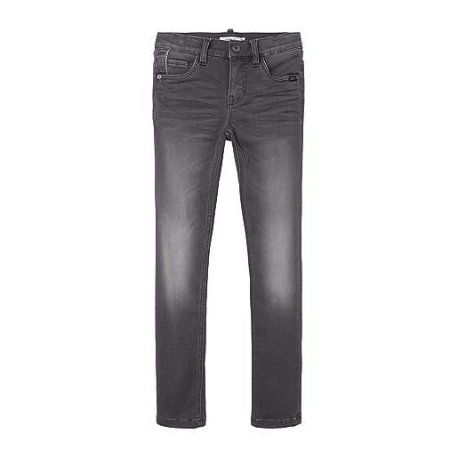 Name it nkmtheo xslim jeans 1507-cl noos, jeans bambini e ragazzi, grigio (dark grey denim), 122