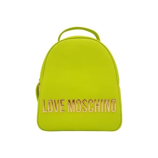 Love Moschino zaino a spalla da donna marchio Love Moschino, modello jc4197pp1ikd0, realizzato in pelle sintetica. Verde