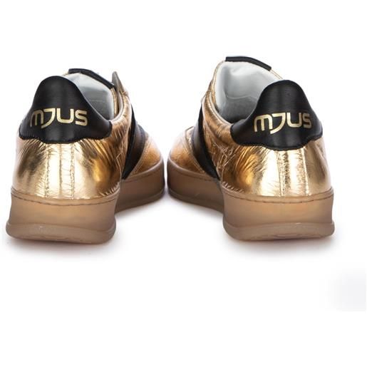 MJUS | sneakers gigliola oro nero