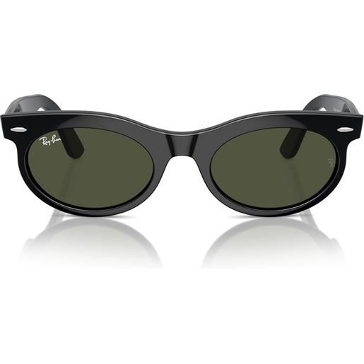 Ray-Ban occhiali da sole Ray-Ban wayfarer oval rb2242 901/31