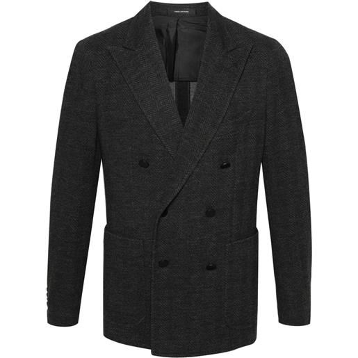 Tagliatore blazer doppiopetto - grigio