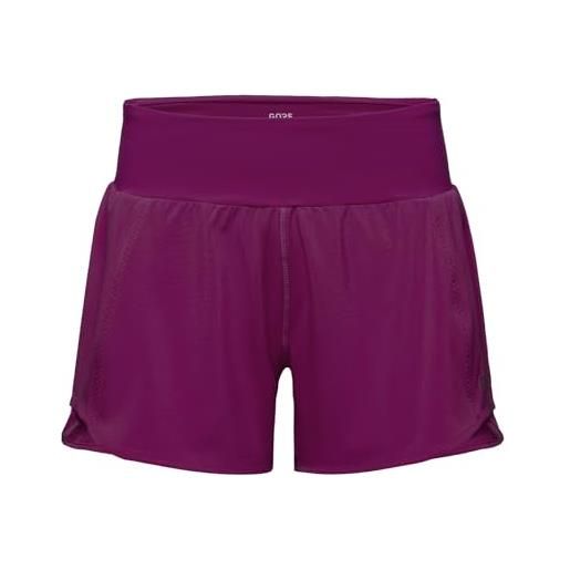 GORE WEAR r5 light shorts, pantaloncini donna, viola (process purple), 38