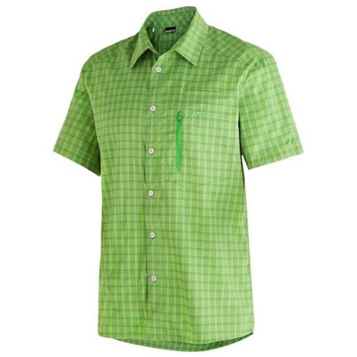 Maier sports mats s/s camicia, tratti verdi, 58 uomo