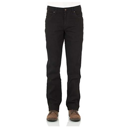Wrangler j regular fit denim pants, nero (black), 33w/30l uomo