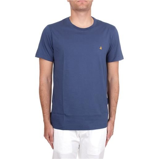 Brooksfield t-shirt manica corta uomo blu