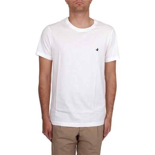 Brooksfield t-shirt manica corta uomo bianco