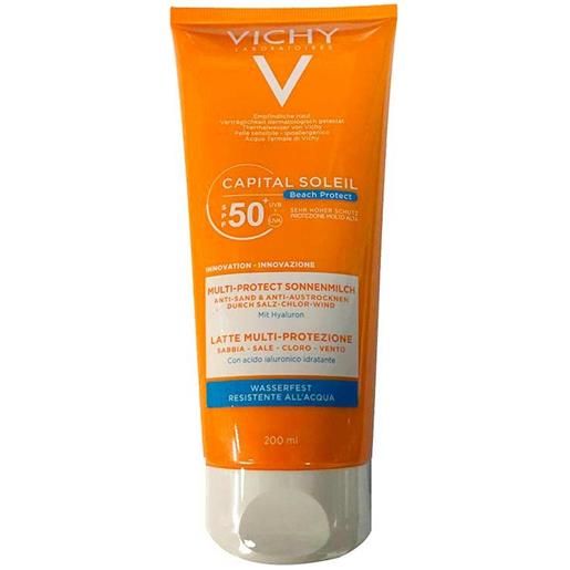Vichy Sole vichy linea capital soleil spf50+ latte solare multiprotezion sabbia vento 200ml