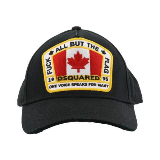 Dsquared2 cappello con bandiera canadese