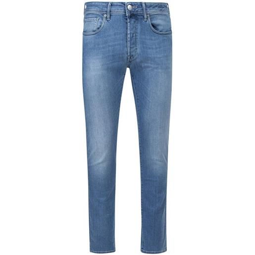 Incotex jeans slim fit in cotone elasticizzato