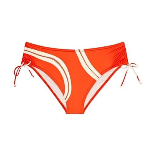 Triumph summer allure midi x bikini bottoms, arancione - light combination, 50 donna