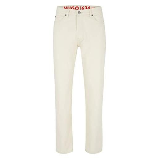 HUGO 634 cm pantaloni di jeans, natural101, 32w x 32l uomo