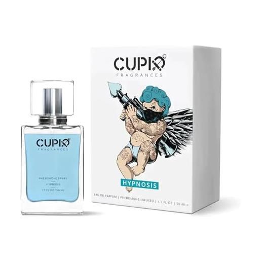 Generic cupix cologne for men, cupid hypnosis cologne fragrances for men, cupid cologne for men with pheromones, 50 ml/1.7 oz cologne for men, for dating (1pc)