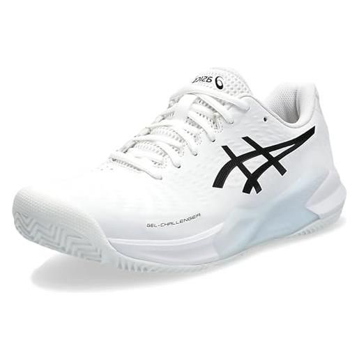 ASICS gel-challenger 14 padel, sneaker uomo, white/black, 41.5 eu