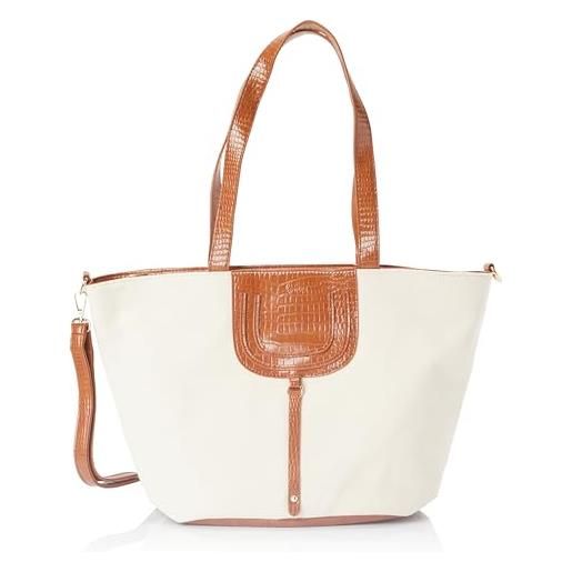 NAEMI, shopper donna, beige