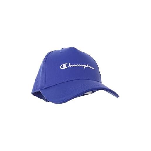 Champion junior caps-800568 cappellino da baseball, azzurro (bs071), taglia unica unisex-bambini e ragazzi