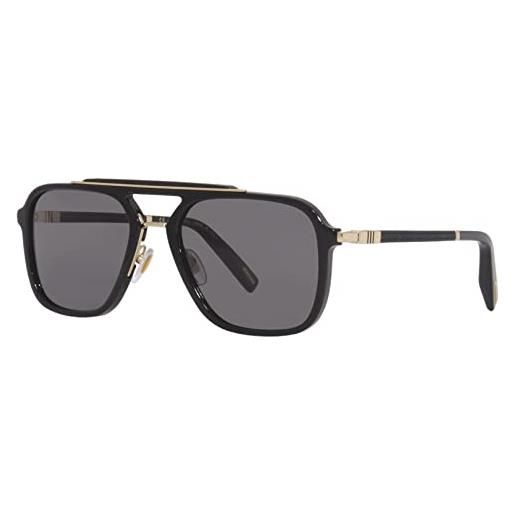 Chopard sch291 occhiali, shiny black, 57 uomo