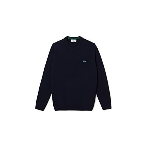 Lacoste ah2341 pullover, neps marine, l uomo