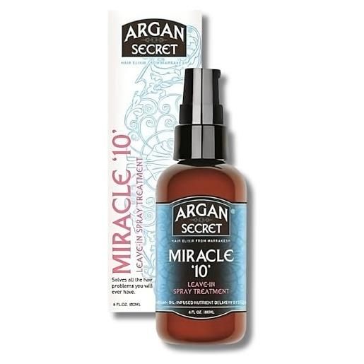 Argan Secret miracle 10 trattamento spray (flacone più grande da 180 ml)