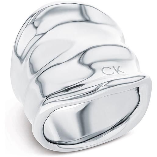 Calvin Klein anello donna gioielli Calvin Klein sculptural 35000645d